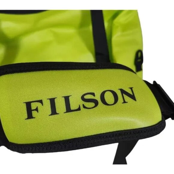 FILSON Waterproof Dry Duffle Bag  - Medium Laser Green NWT - Picture 8 of 9